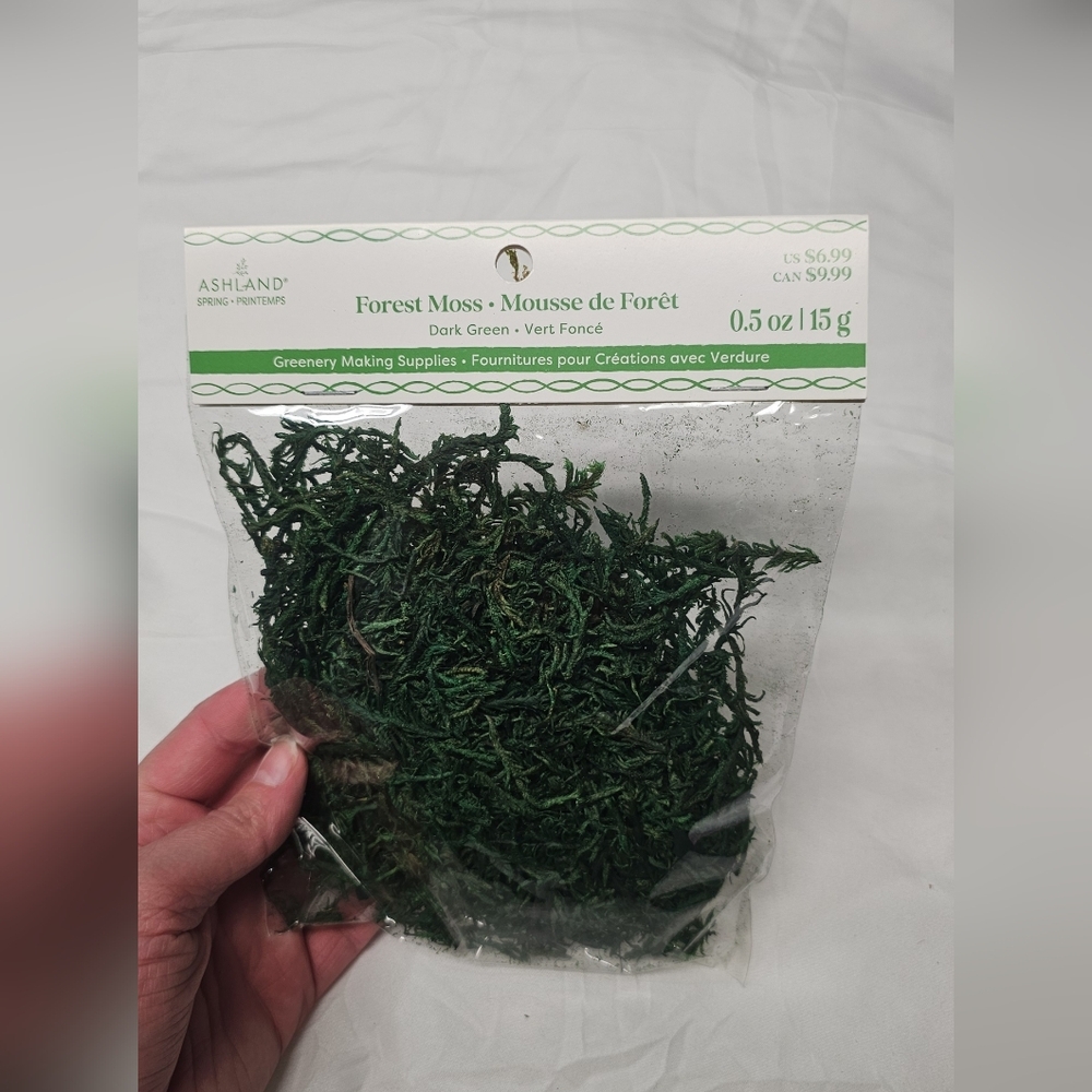 Ashland Dark Green Forest Moss Faux Florals